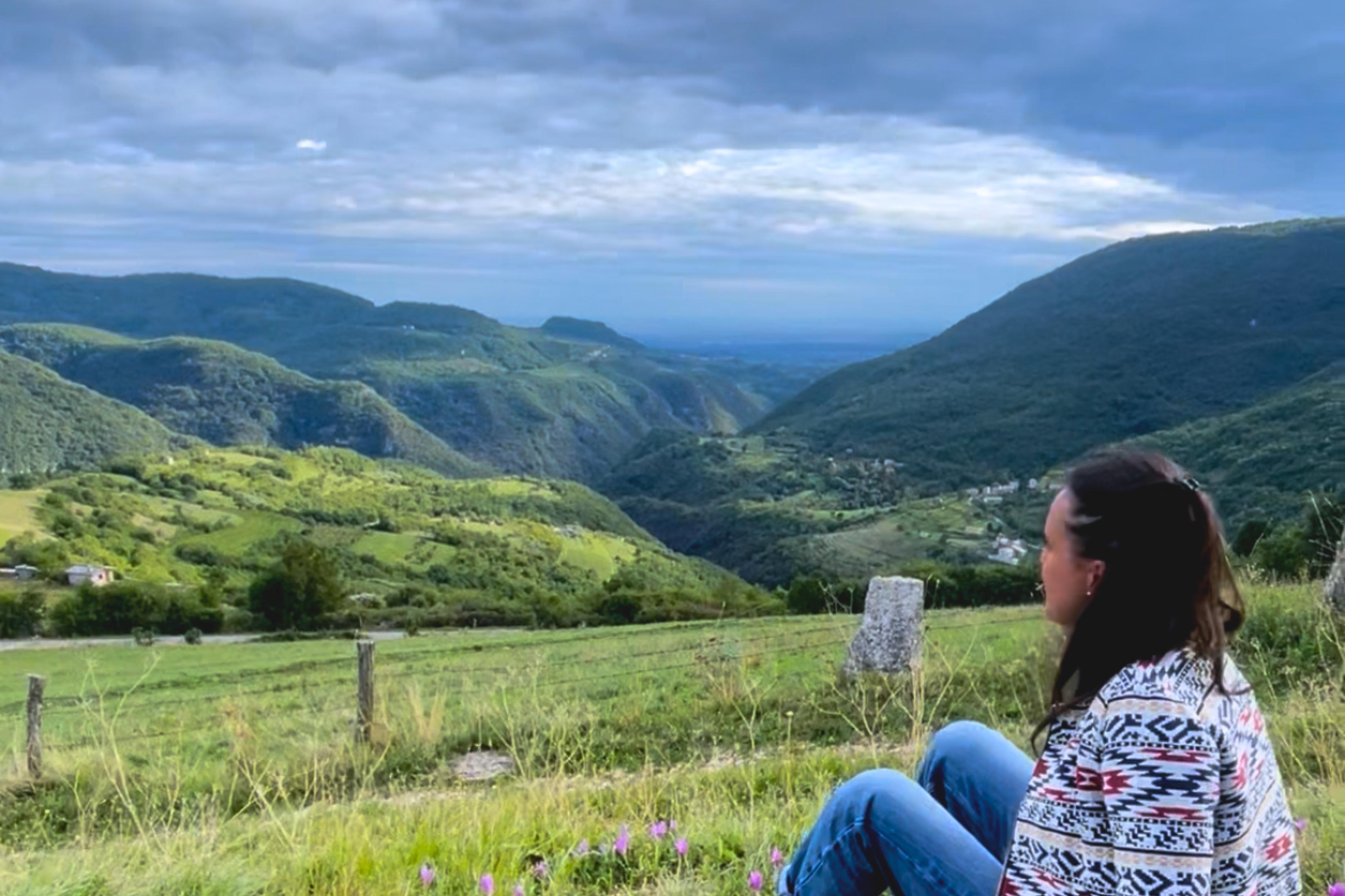 room with a view of the Valpolicella