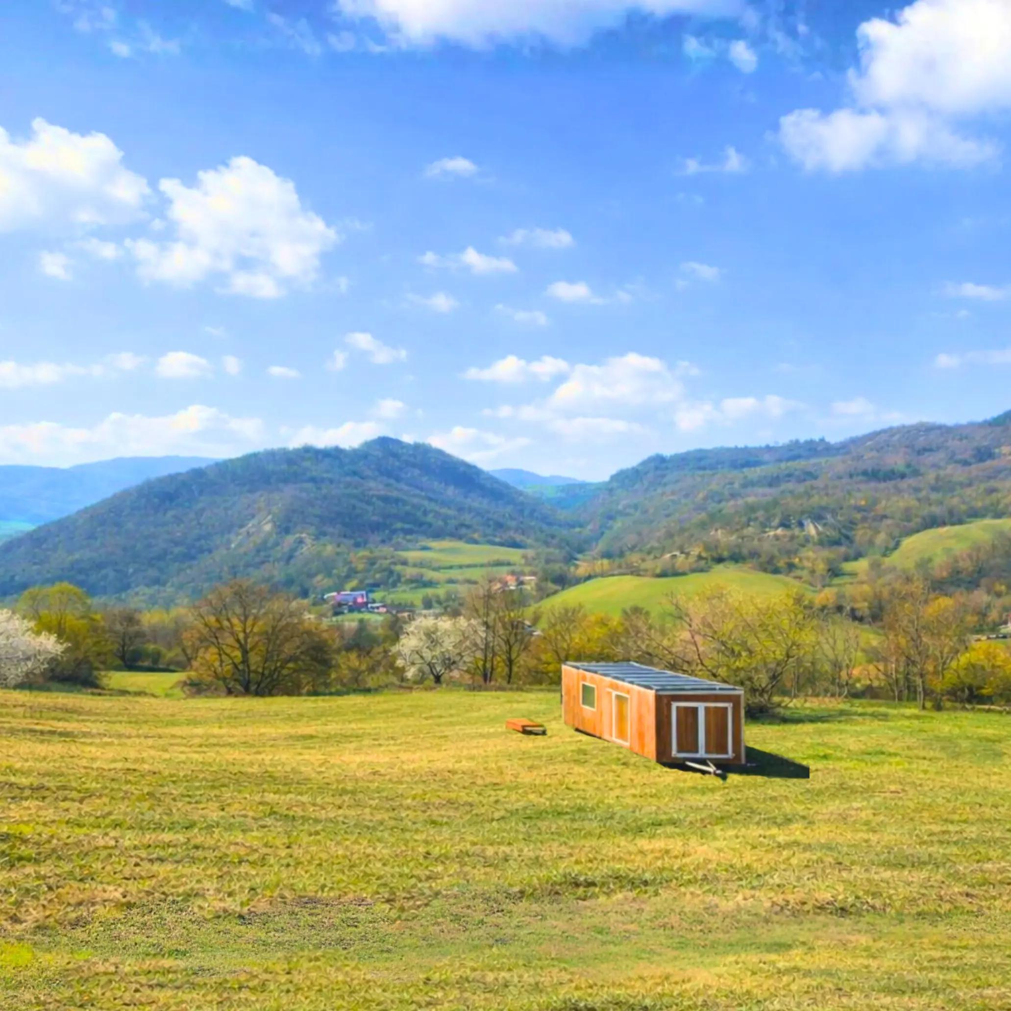 tiny house Prugnola immersa nella natura in Val Tidone Appennino Piacentino